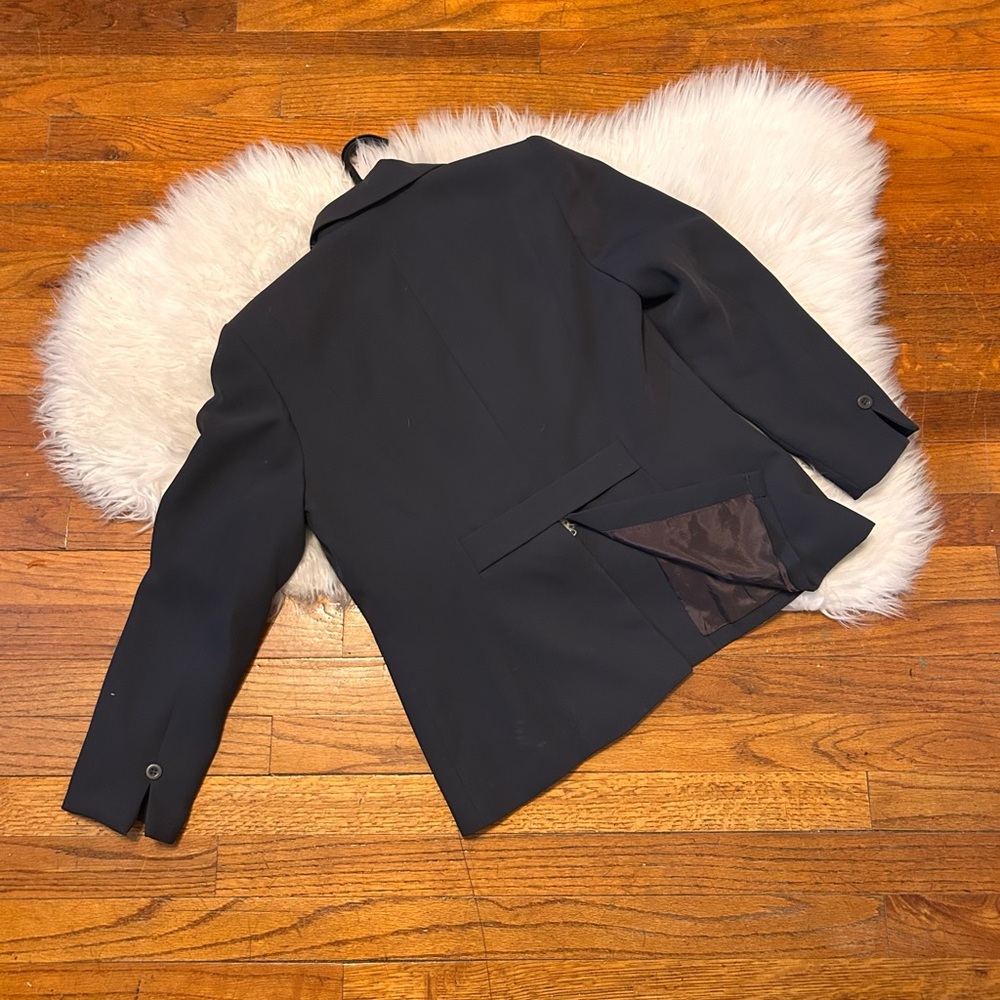 JohnPaulRichard Dark Grey Blazer; 6P - Picture 3 of 6